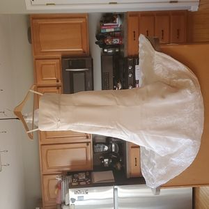 Christina Wu Elegant Cream Wedding Dress